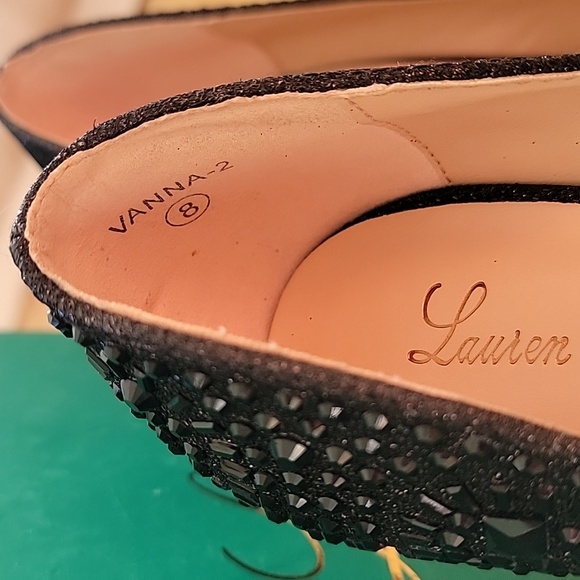 Black Sparkle Dress Shoes - Picture 4 of 8